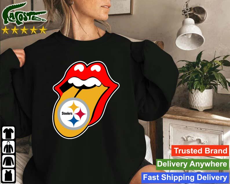 Pittsburgh Steelers The Rolling Stones Logo Sweatshirt