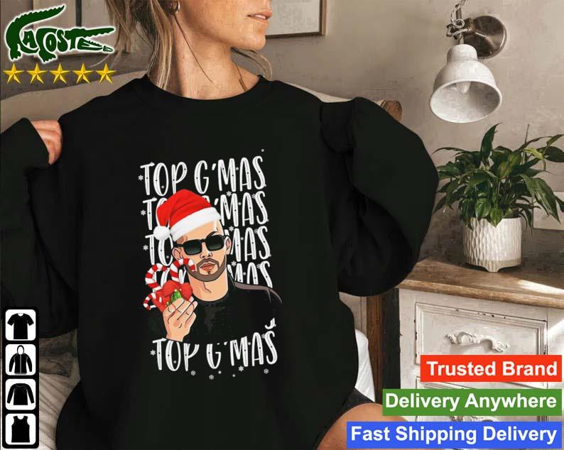 Top G Mas Hustlers University Christmas Sweatshirt