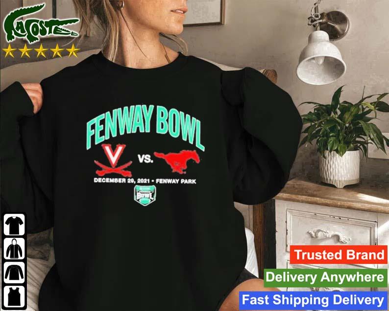 Virginia Cavaliers Vs Smu Mustangs 2022 Fenway Bowl Dueling Sweatshirt