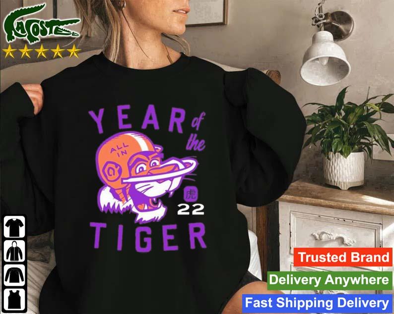Year Of The Tiger 2022 Clemson Tigers Sweatshirt