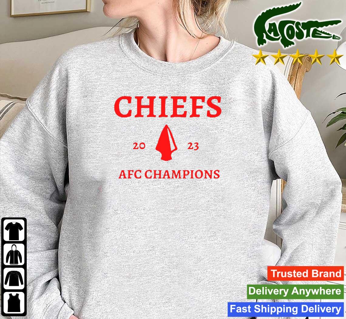 Chiefs 2023 Afc Champions Sweats Mockup Sweatshirt