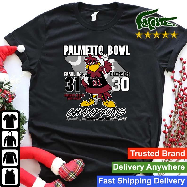 Official Carolina 31-30 Clemson Palmetto Bowl Champions 2022 Sweats Shirt