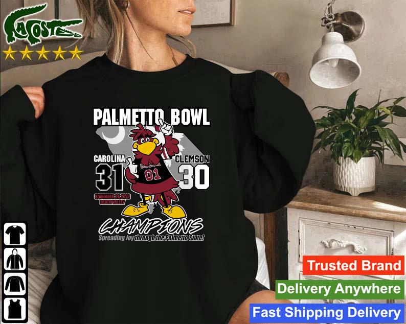 Official Carolina 31-30 Clemson Palmetto Bowl Champions 2022 Sweatshirt