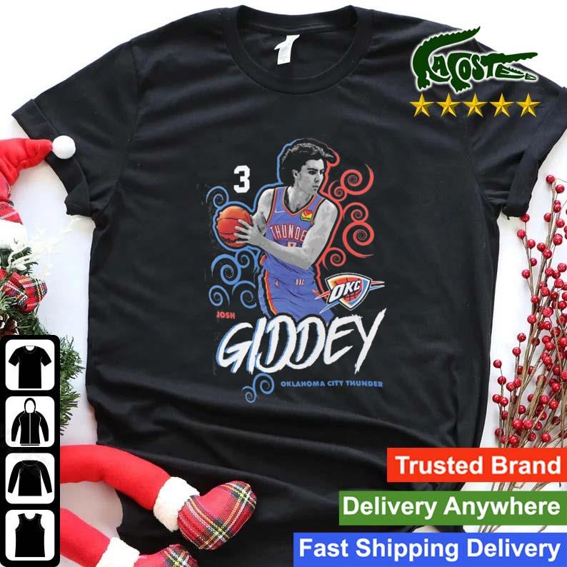 Official Josh Giddey Oklahoma City Thunder Competitor T-shirt