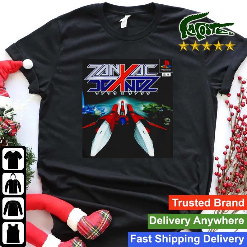 Zanac Video Game Graphic Sweats Shirt