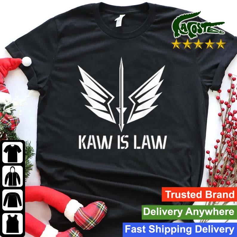 2023 Kaw Is Law Battlehawks T-shirt