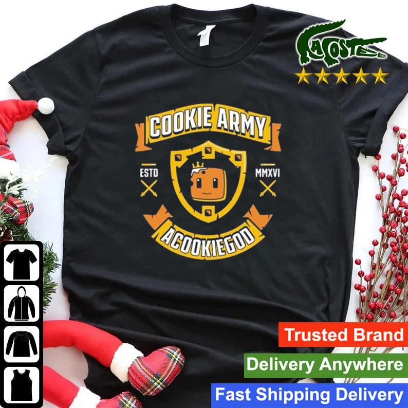 Acookiegod Cookie Army Seal Sweats Shirt