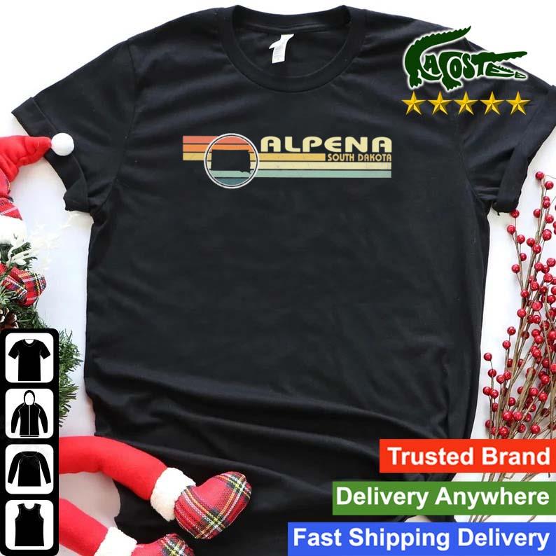 Alpena Vintage 1980s Style South Dakota T-shirt