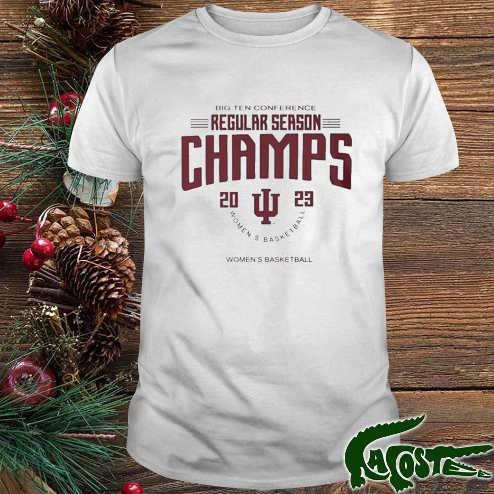 Big 10 Conference Champions Women's Basketball 2023 Indiana Hoosiers T-shirt