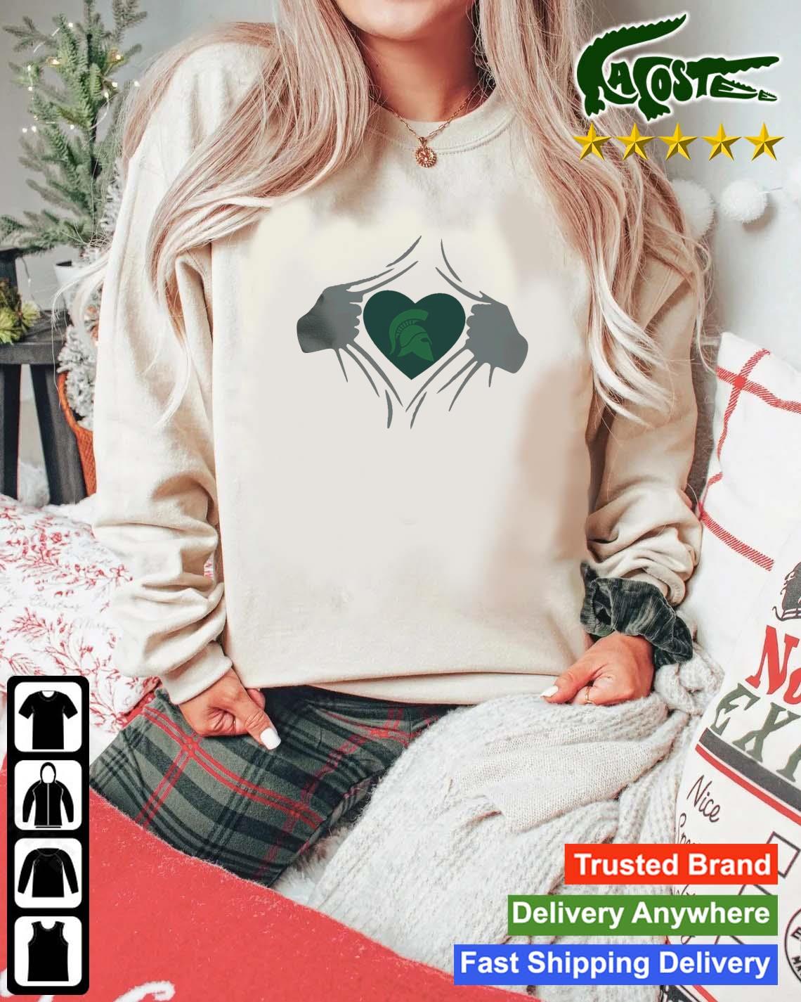 Blood Inside Me Spartan Strong T-s Mockup Sweater