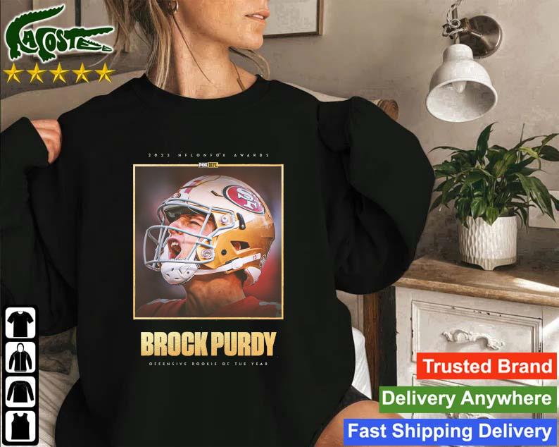 Brock Purdy 2022 Nfl On Fox Awards Offensive Rookie Of The Year Sweatshirt