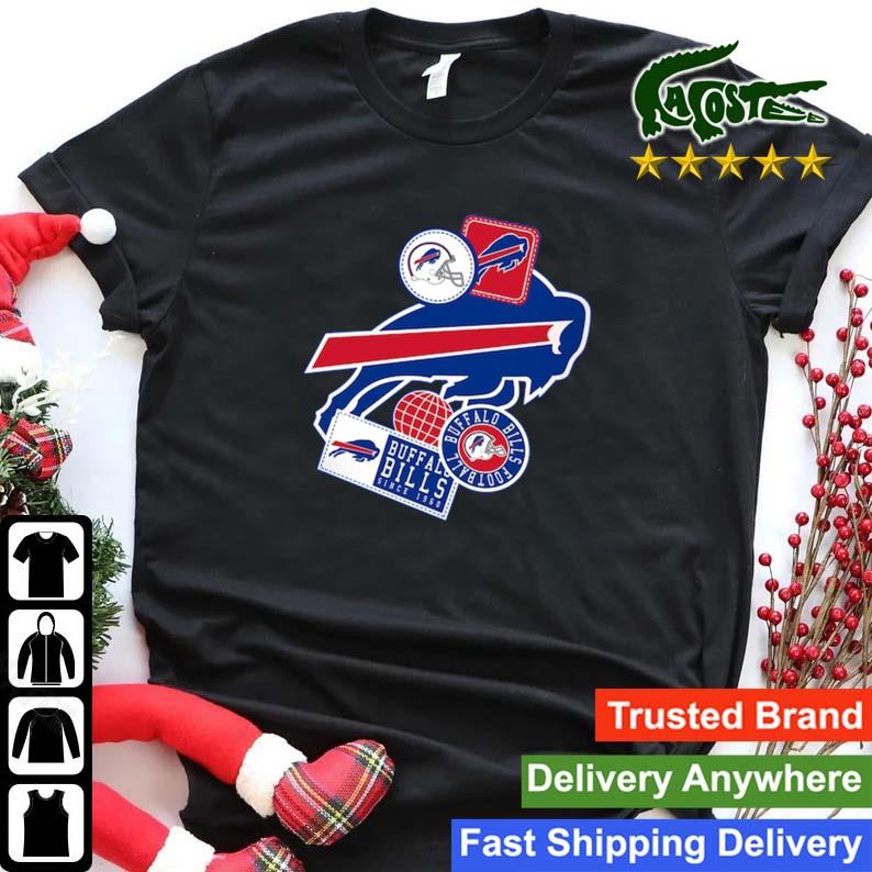Buffalo Bills New Athletic Slub Front Knot T-shirt