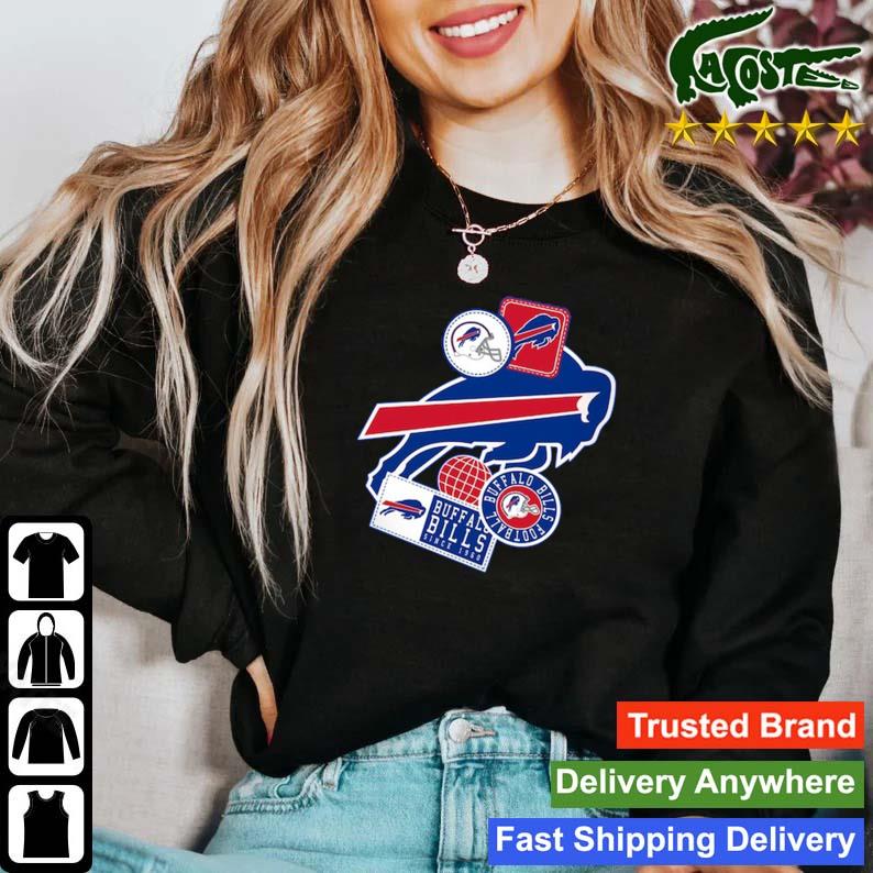 Buffalo Bills New Athletic Slub Front Knot T-s Sweater