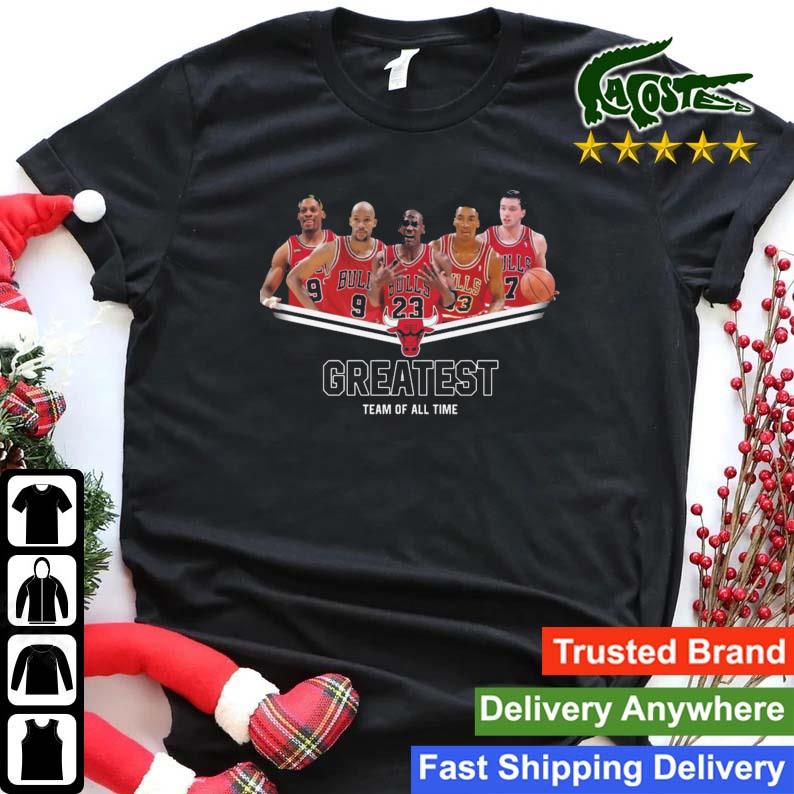 Chicago Bulls Players Greatest Team Of All Time T-shirt
