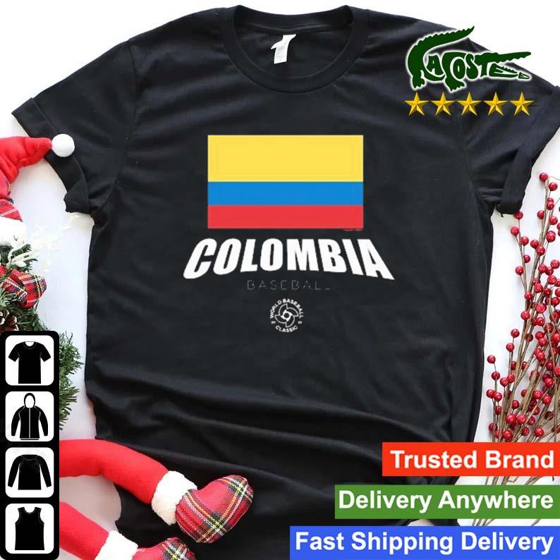 Colombia Baseball Legends 2023 World Baseball Federation T-shirt