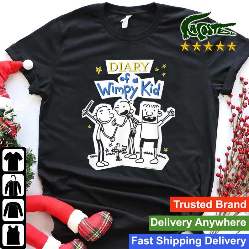 Diary Of A Wimpy Kid Wimpy Kid Group Gift T-shirt