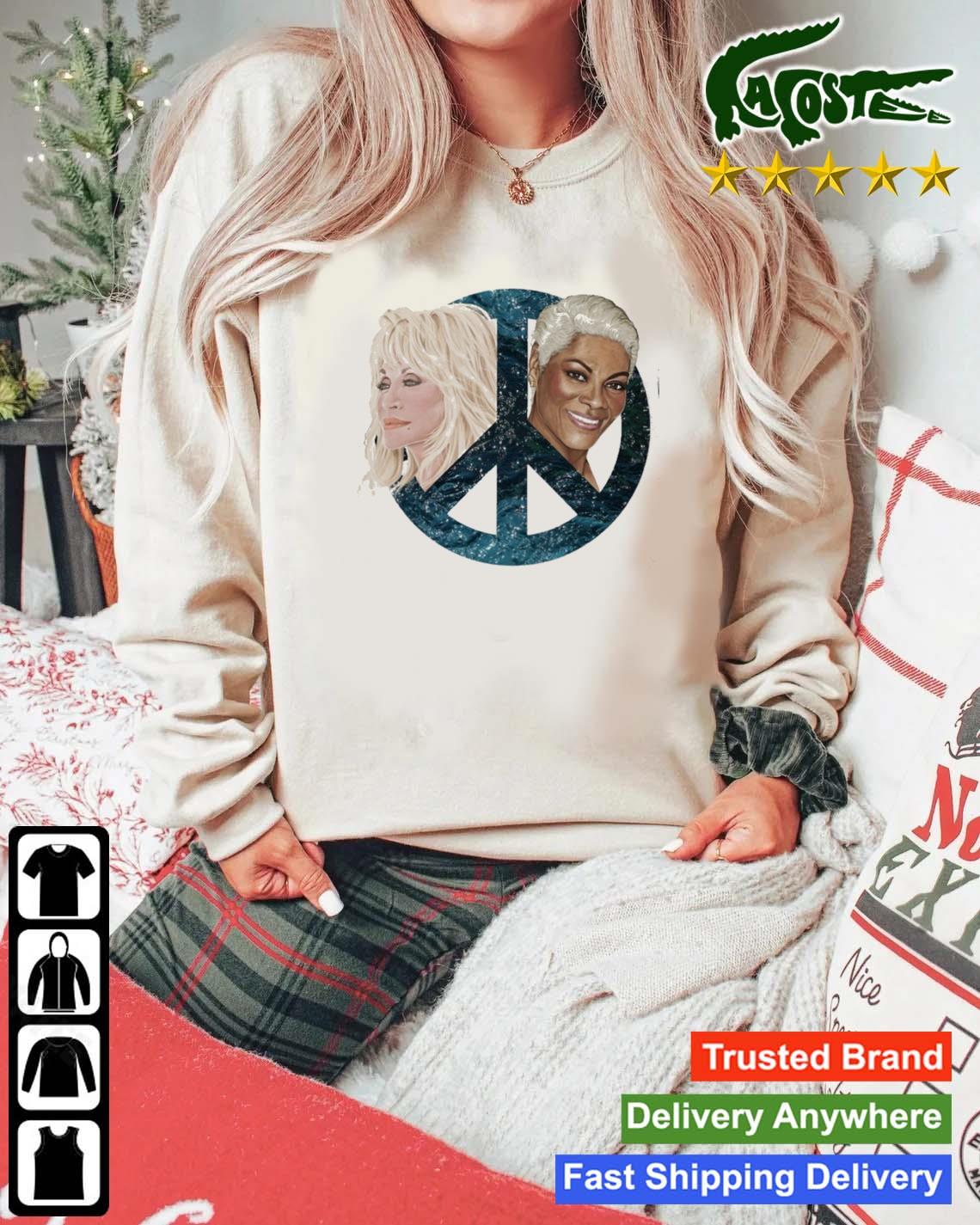 Dolly Peace Like A River T-s Mockup Sweater