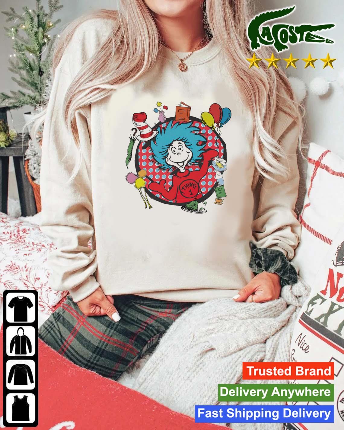 Dr Seuss Cat In The Hat T-s Mockup Sweater