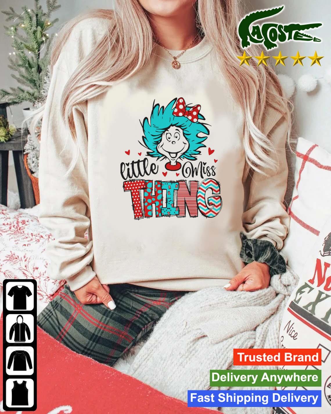 Dr Seuss Little Miss Thing 2023 T-s Mockup Sweater