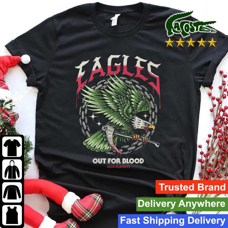 Eagles Out For Blood 2023 Playoffs Sweats Shirt