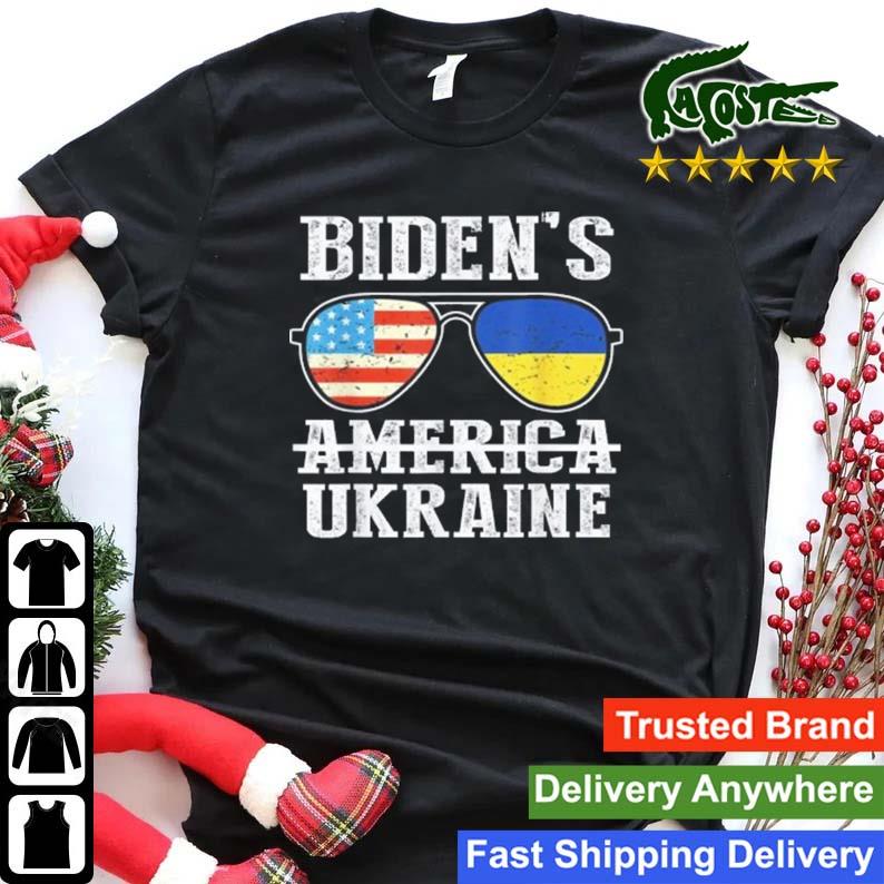 Flag Biden's America Ukraine 2024 T-shirt