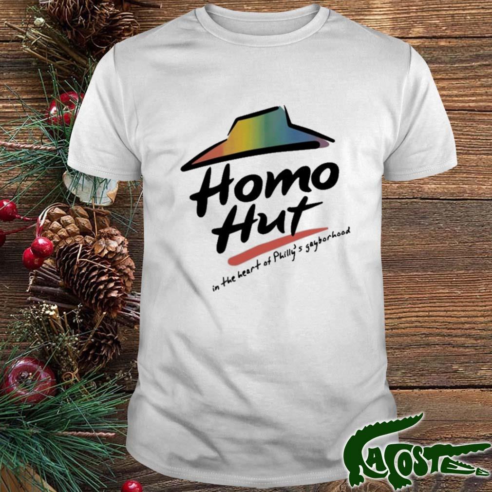 Homo Hut In The Heart Of Philly's Gayborhood T-shirt