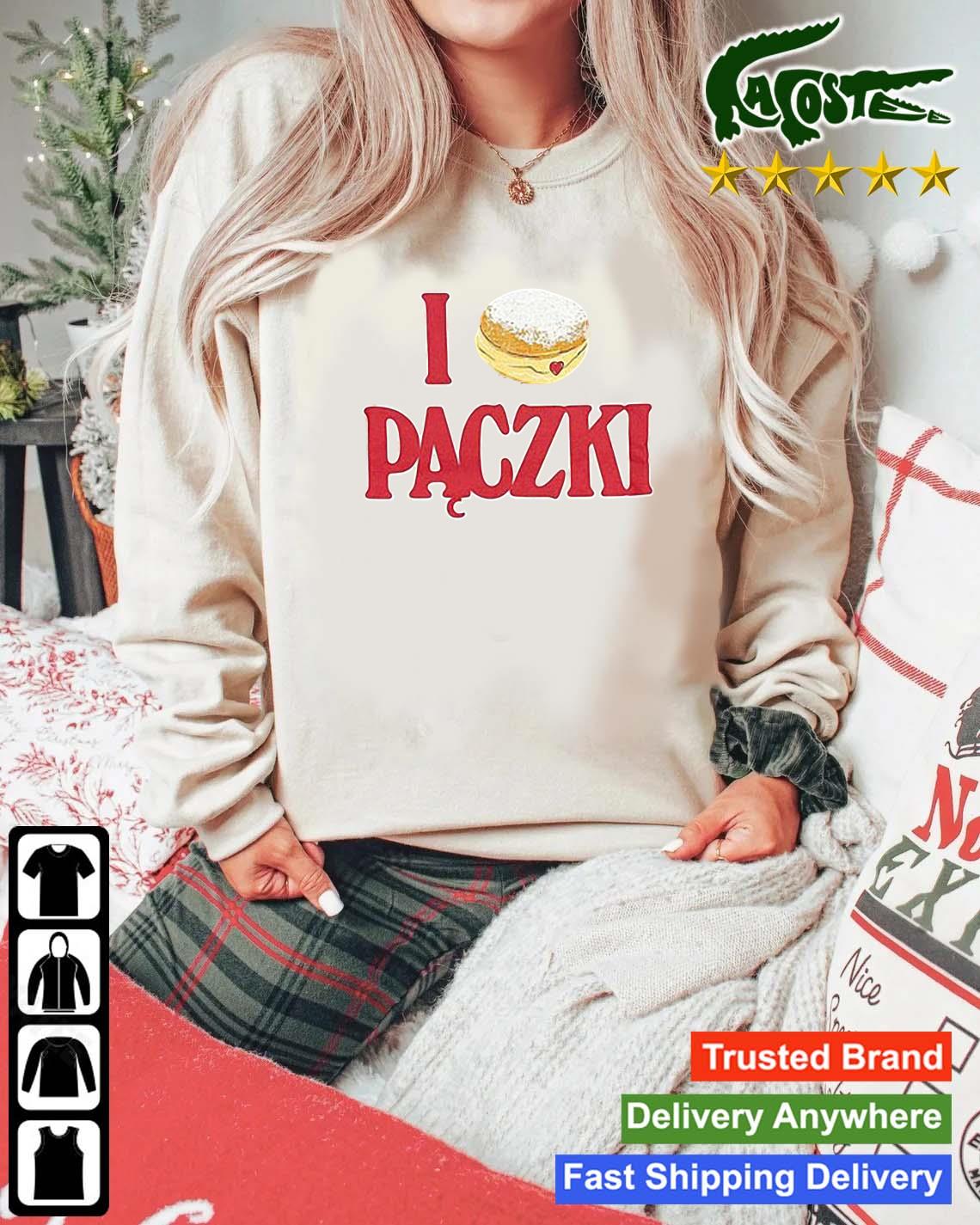 I Love Paczki Sweats Mockup Sweater