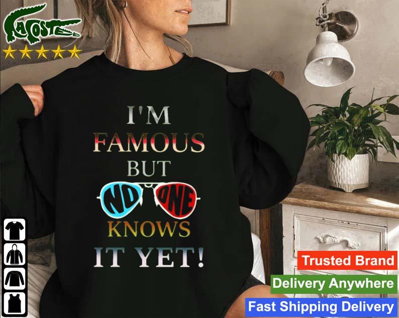 I'm Famous But No One Knows It Yet T-s Sweatshirt