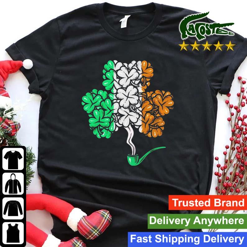 Irish Shamrock Lucky Leaf Funny St Patrick's Day Sweats Shirt