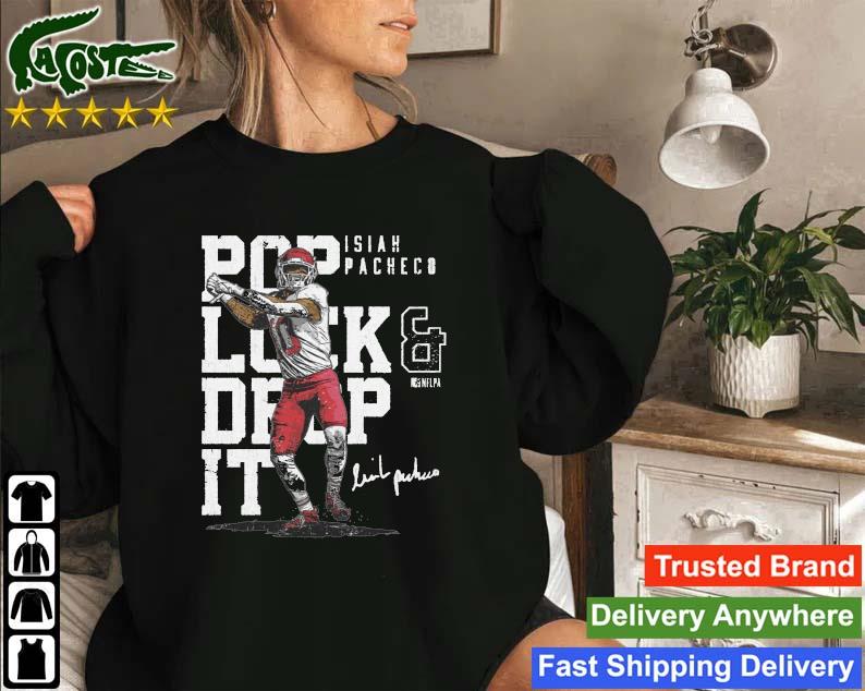 Isiah Pacheco Kansas City Pop Lock & Drop It Sweatshirt