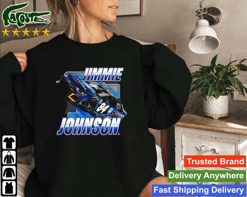 Jimmie Johnson Legacy Motor Club Team Collection Black Blister Sweatshirt