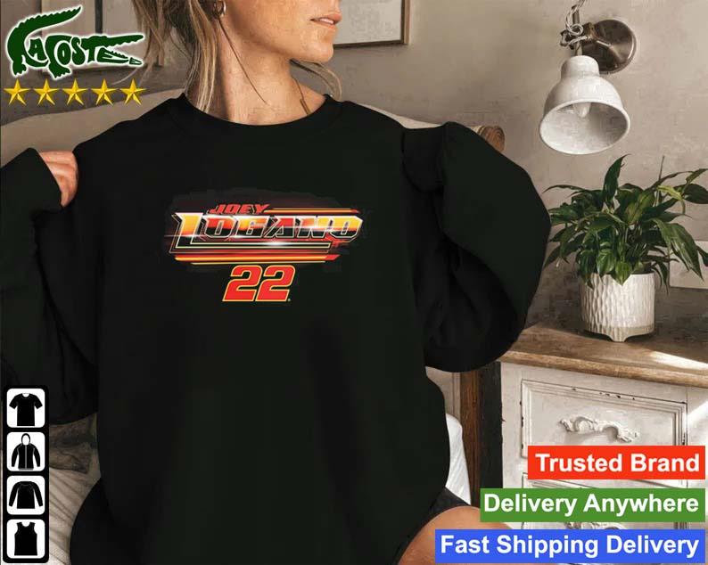 Joey Logano Team Penske Black 2023 #22 Shell Pennzoil Sweatshirt
