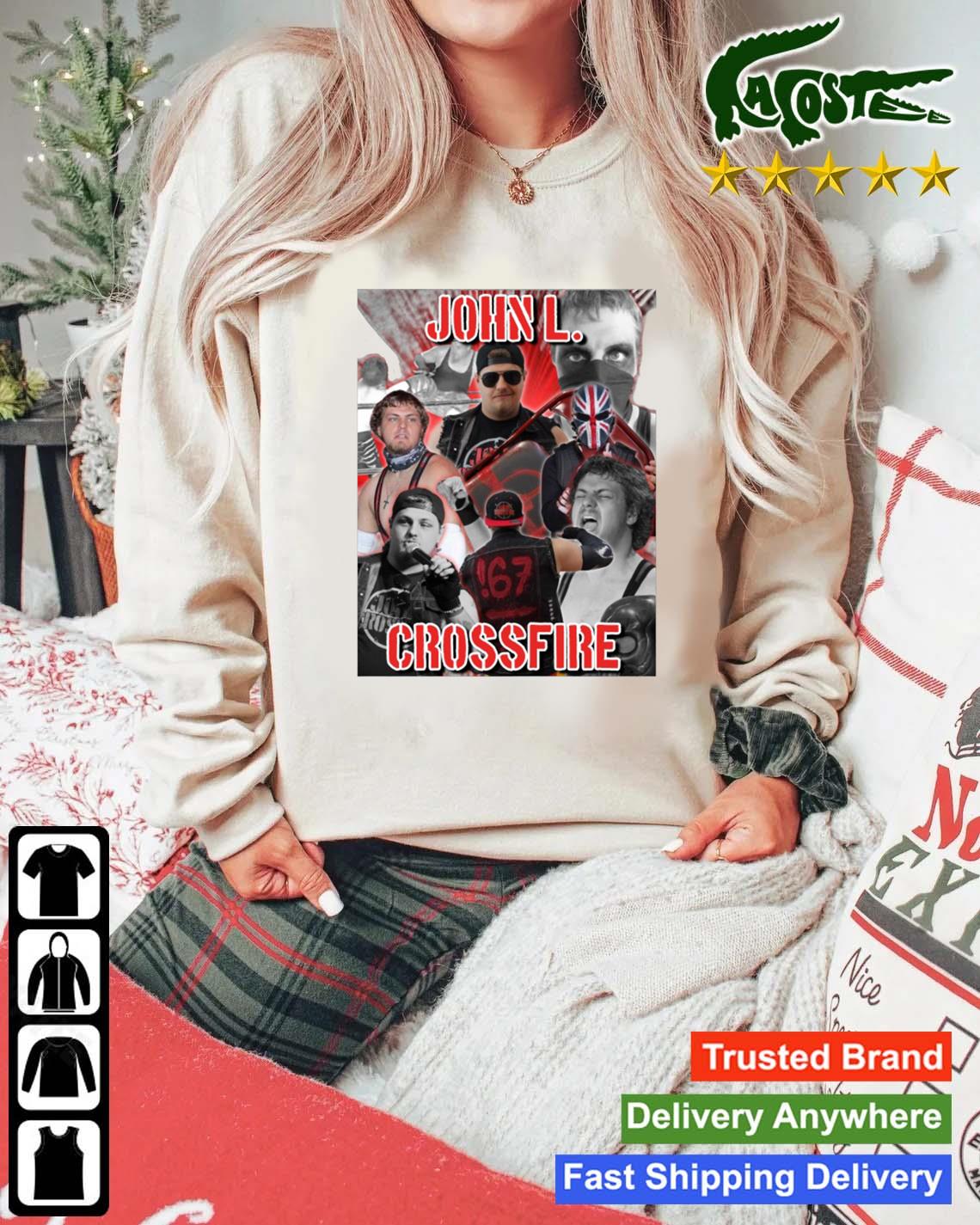 John L. Crossfire T-s Mockup Sweater