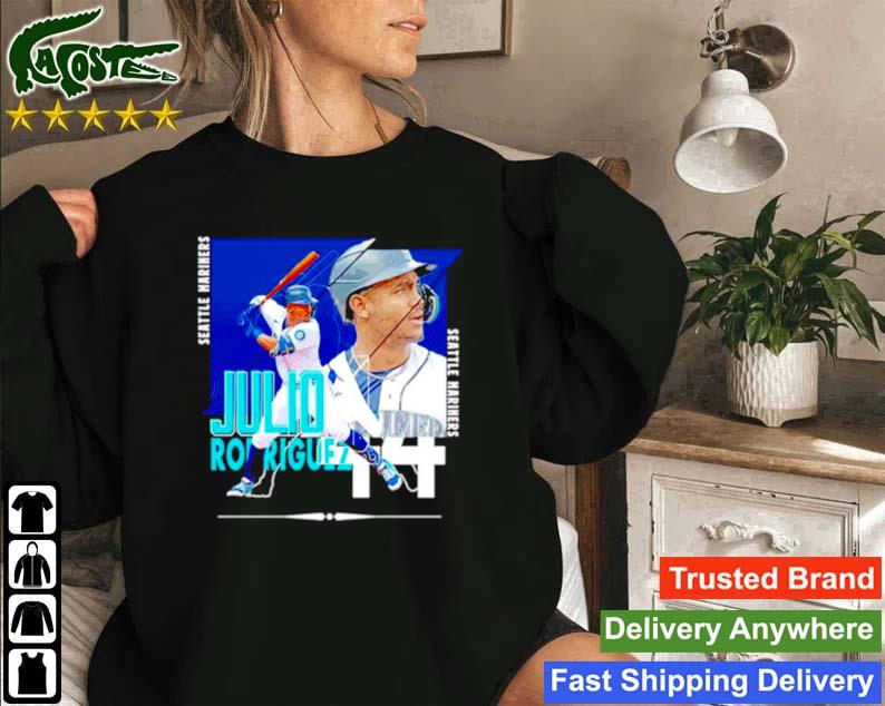 Julio Rodriguez Seattle Mariners Baseball Poster Sweatshirt
