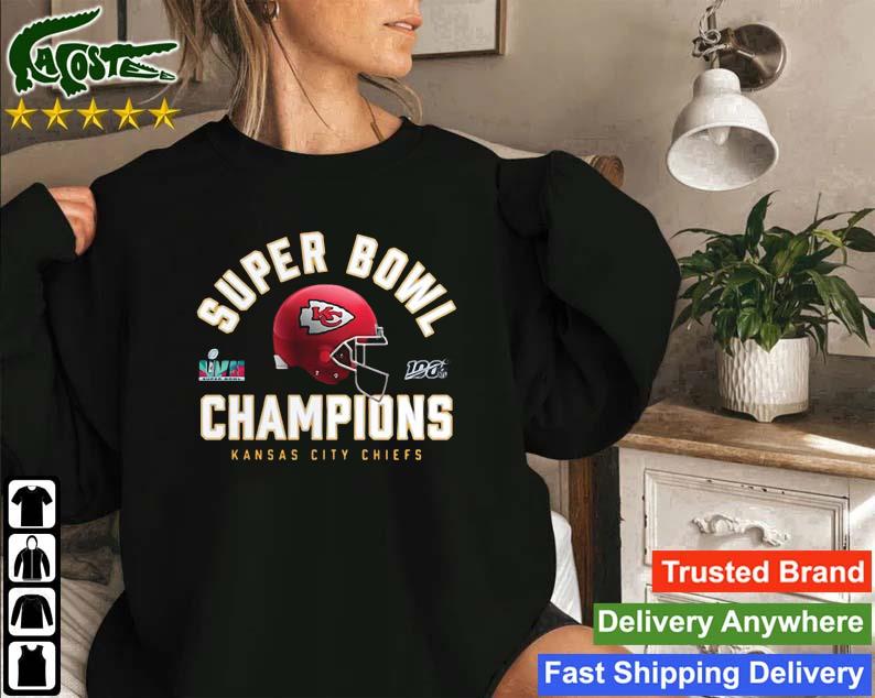 Kansas City Chiefs Championship 2023 Super Bowl Lvii 100' Sweatshirt