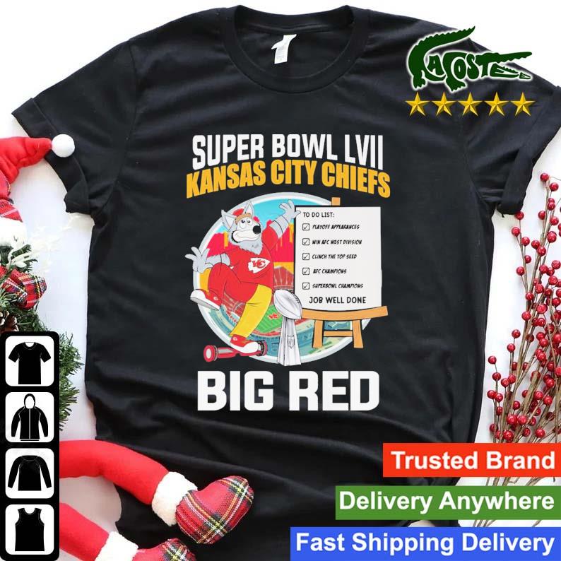 Kansas City Chiefs Kc Wolf Super Bowl Lvii Big Red Sweats Shirt
