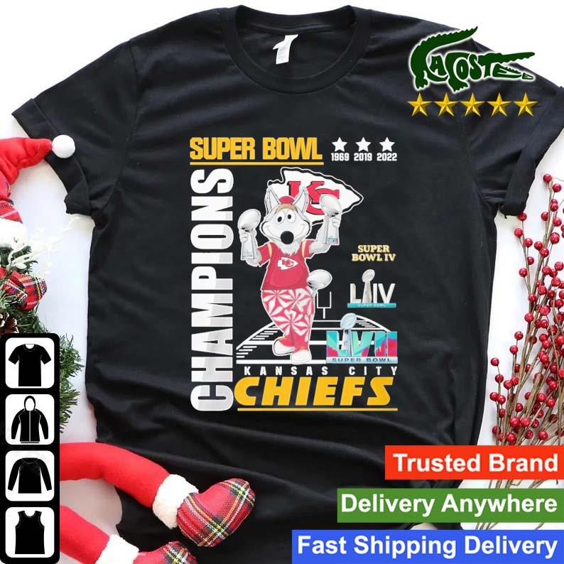 Kansas City Chiefs Kc Wolf Super Bowl Lvii Champions 2023 Sweats Shirt