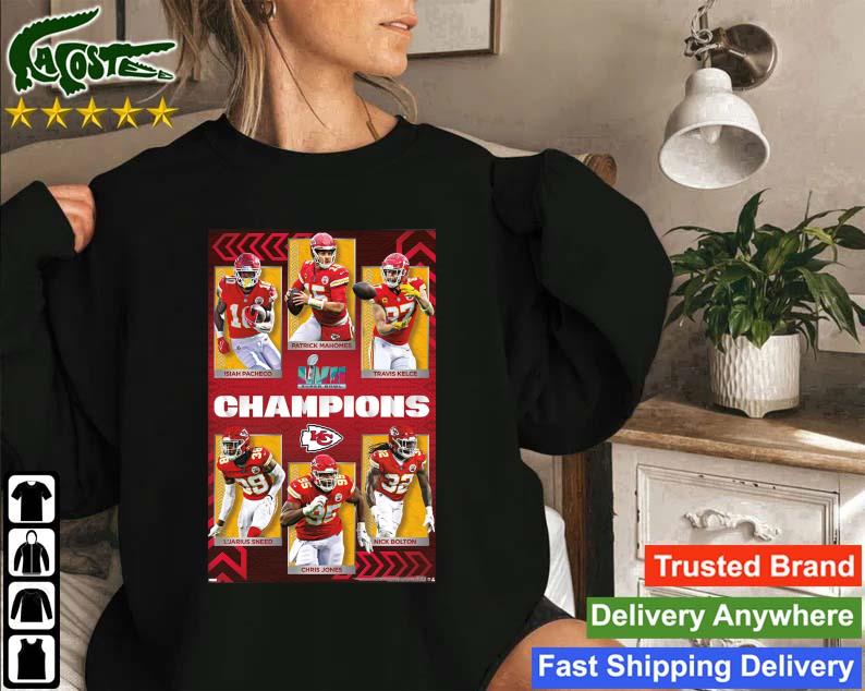 Kansas City Chiefs Super Bowl Lvii Champion Framed Poster Sweatshirt