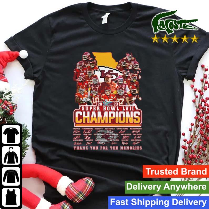Kansas City Chiefs Super Bowl Lvii Champions 2023 Sweats Shirt