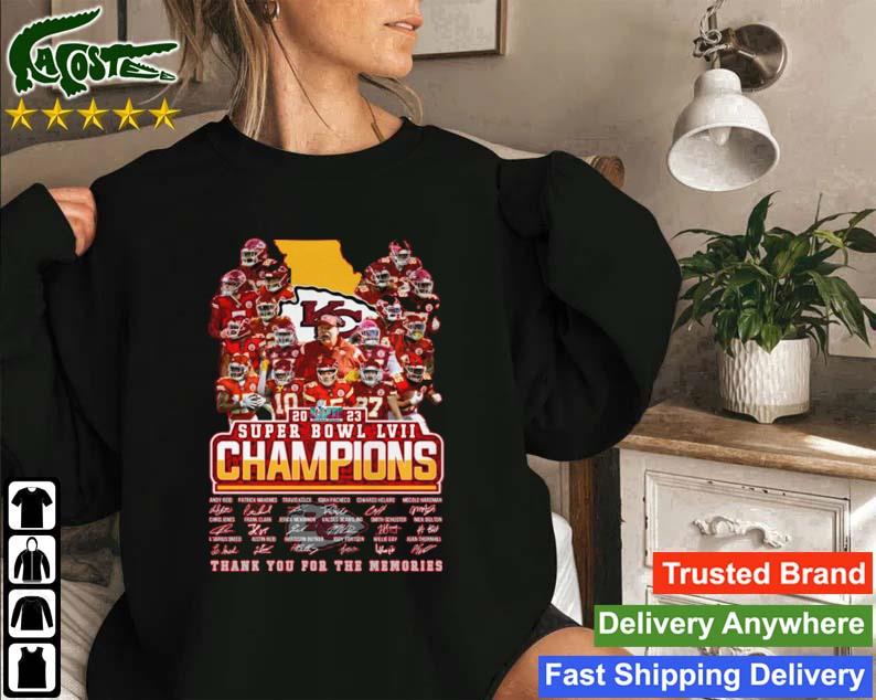 Kansas City Chiefs Super Bowl Lvii Champions 2023 Sweatshirt
