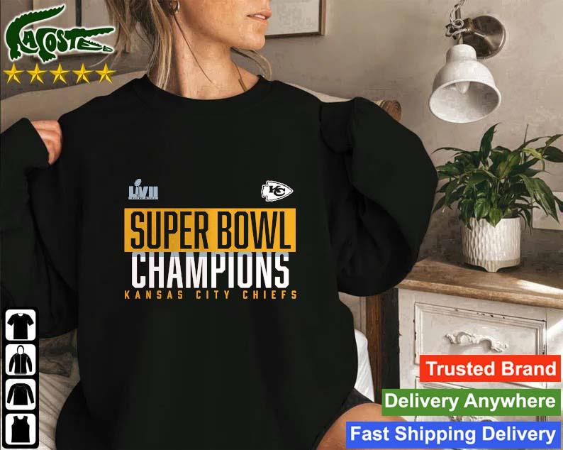 Kansas City Chiefs Super Bowl Lvii Champions Foam Finger 2023 Sweatshirt