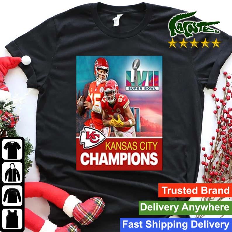 Kansas City Chiefs Winner Super Bowl Lvii Champions Vintage Sweats Shirt