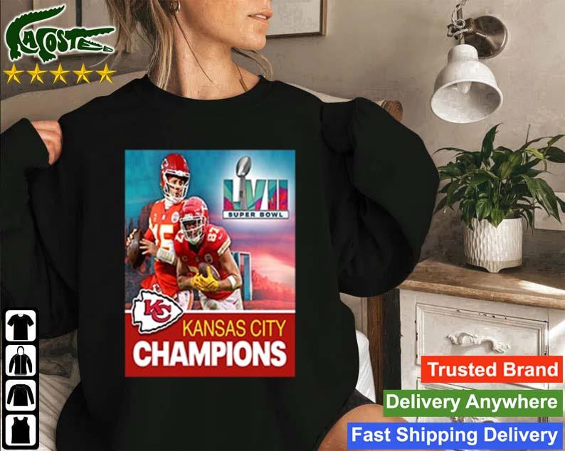 Kansas City Chiefs Winner Super Bowl Lvii Champions Vintage Sweatshirt