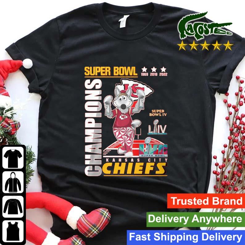 Kansas City Chiefs Wolf Kc Super Bowl Champions 1969 2019 2922 Sweats Shirt
