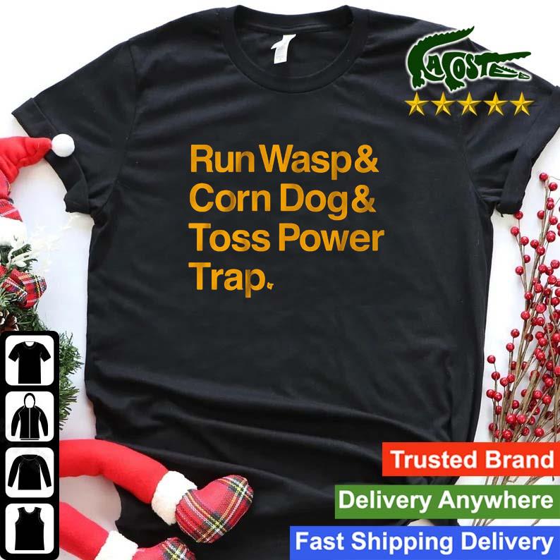 Kansas City Playbook Run Wasp Corn Dog Toss Power Trap Sweats Shirt