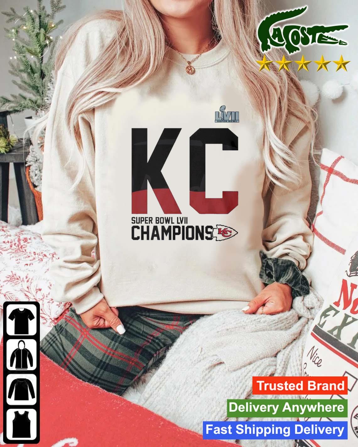 Kc Chiefs 2023 Super Bowl Champions Sweats Mockup Sweater