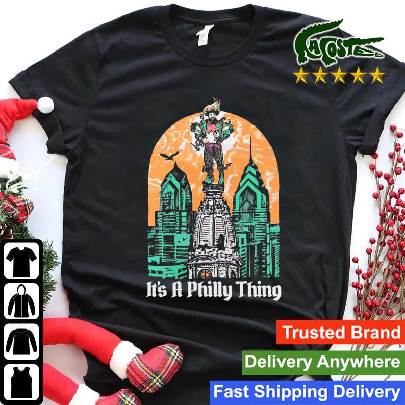 Kelce Hall It’s Philly Thing Vintage Sweats Shirt