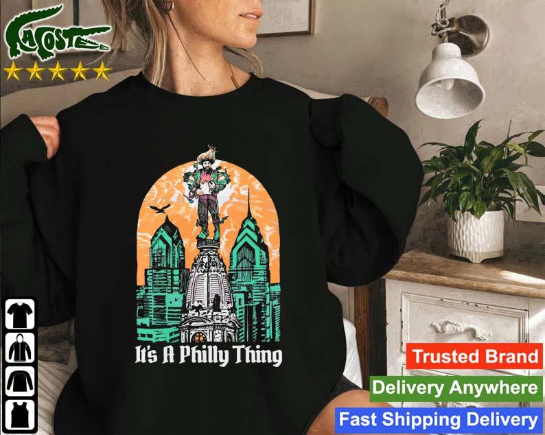 Kelce Hall It’s Philly Thing Vintage Sweatshirt