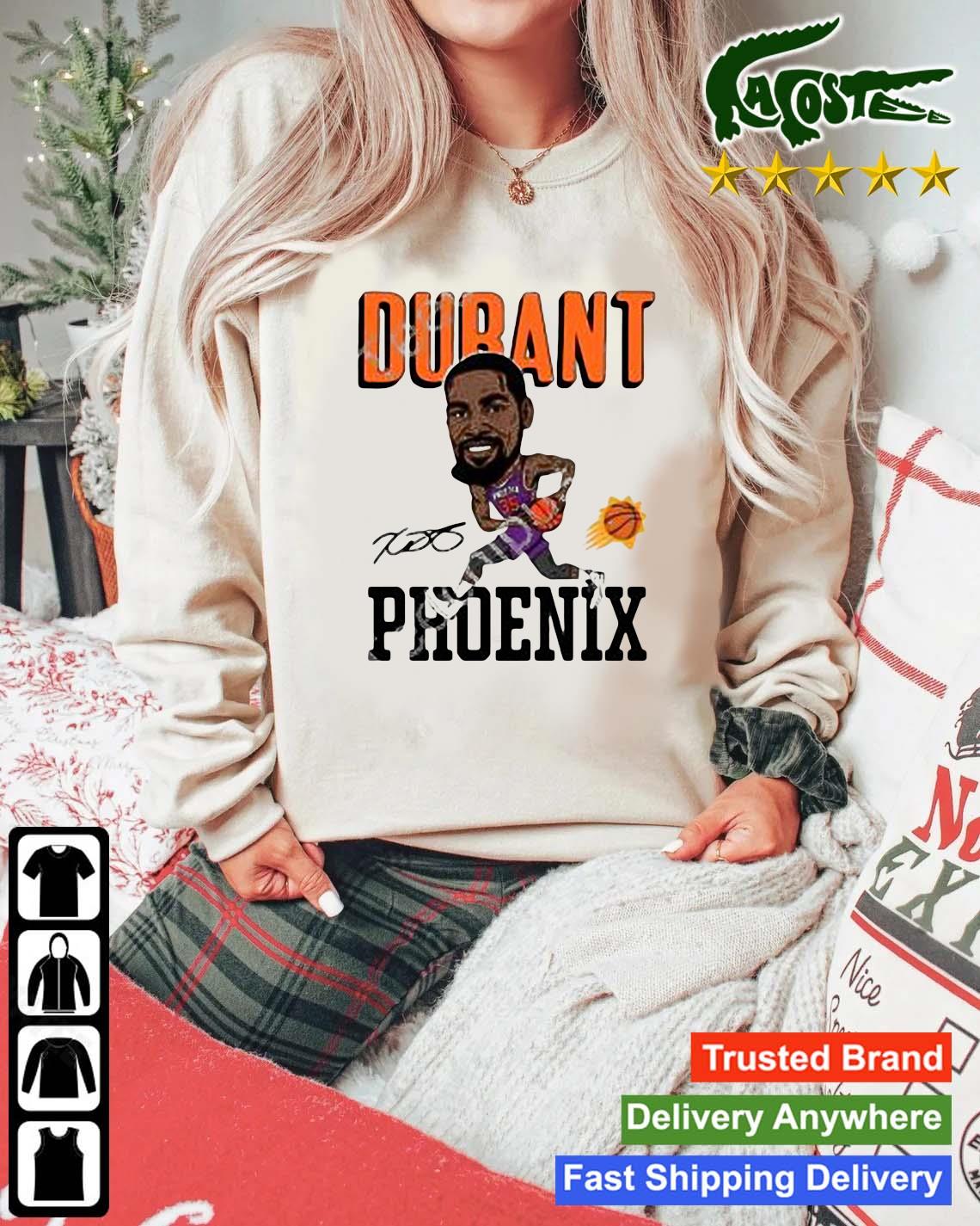 Kevin Durant Suns Homage Caricature Tri-Blend Hoodie