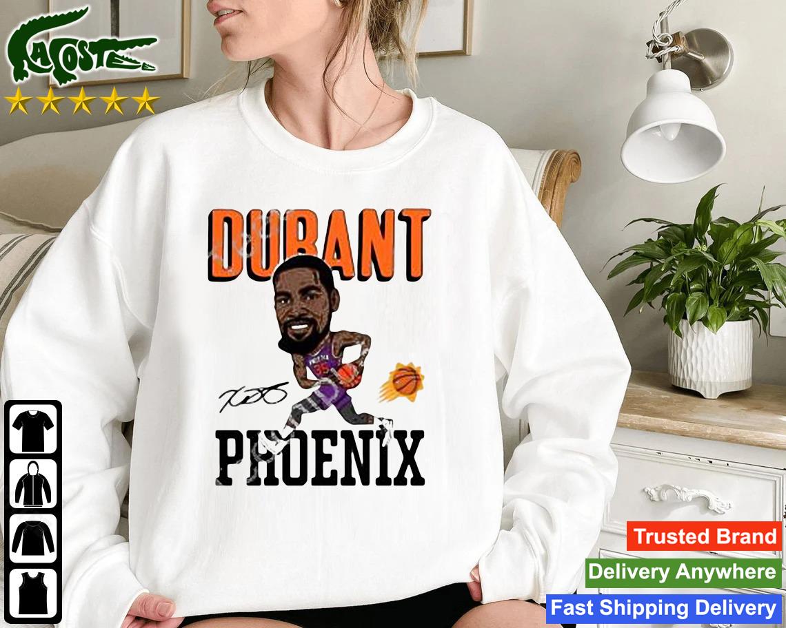 Kevin Durant Phoenix Suns Homage Caricature Tri-blend Signature Sweatshirt